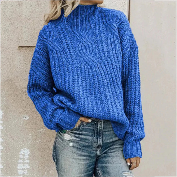 Maglione lavorato a maglia da donna
