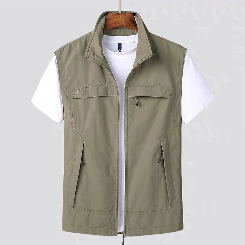 Gilet ad asciugatura rapida da uomo: design funzionale con stile attivo