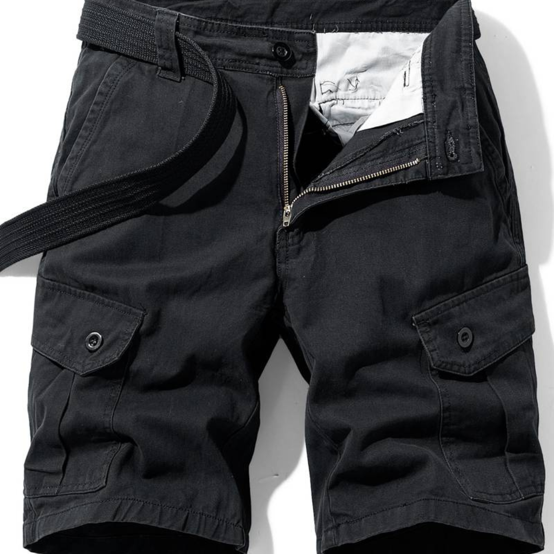 Pantaloncini da uomo multi-tasche e resistenti