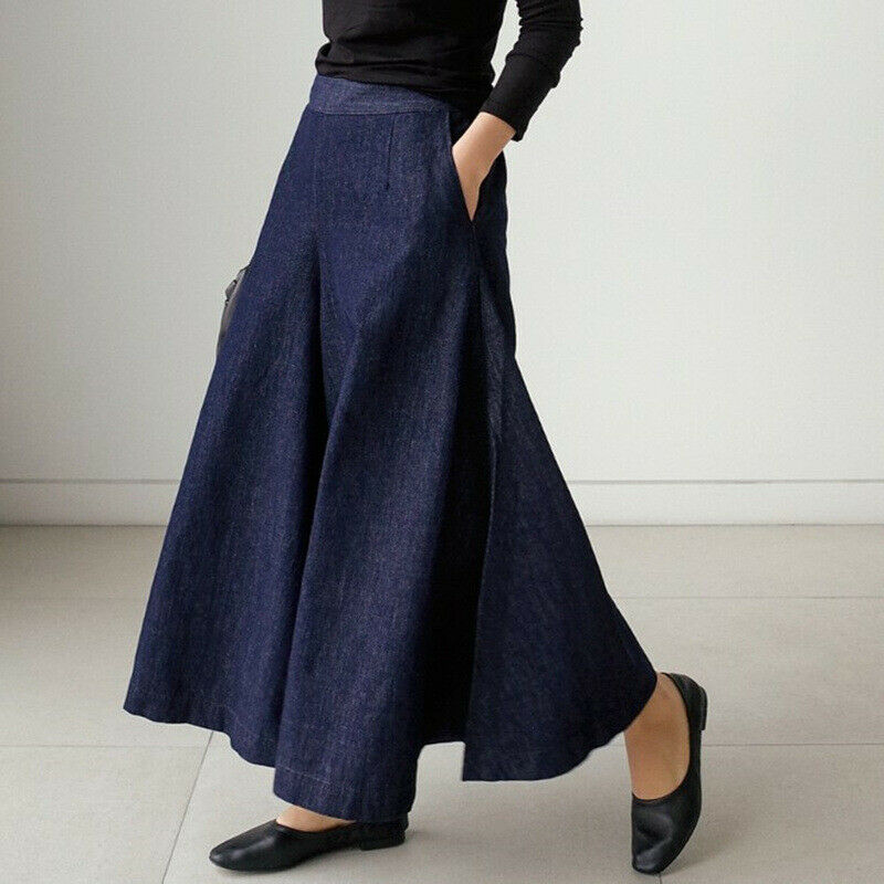 Pantaloni a gamba larga da donna