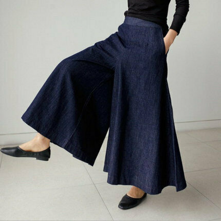 Pantaloni a gamba larga da donna