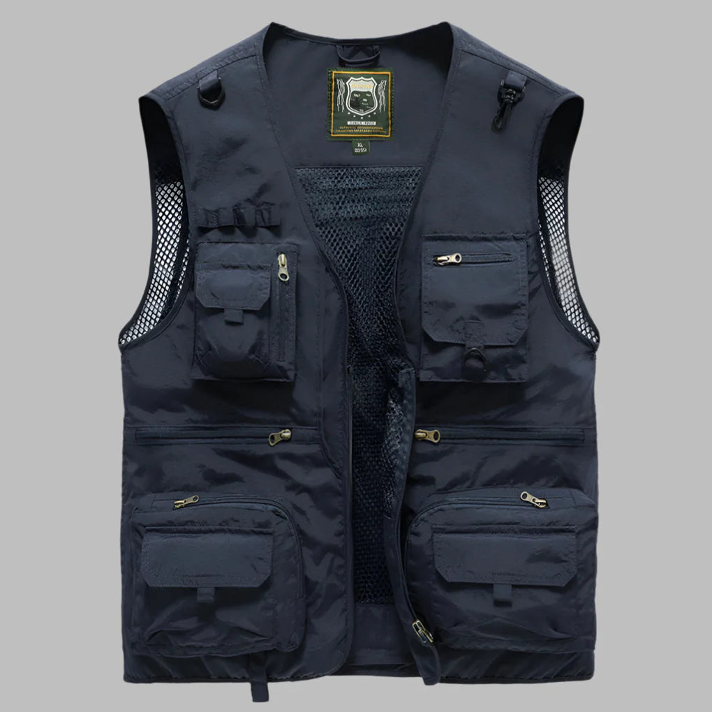 Gilet estivo multi-tasche