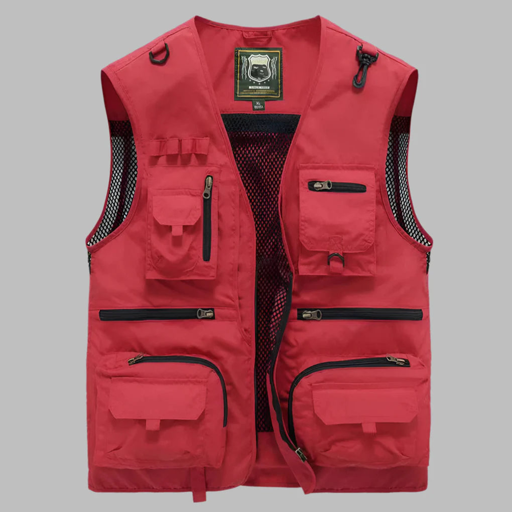 Gilet estivo multi-tasche