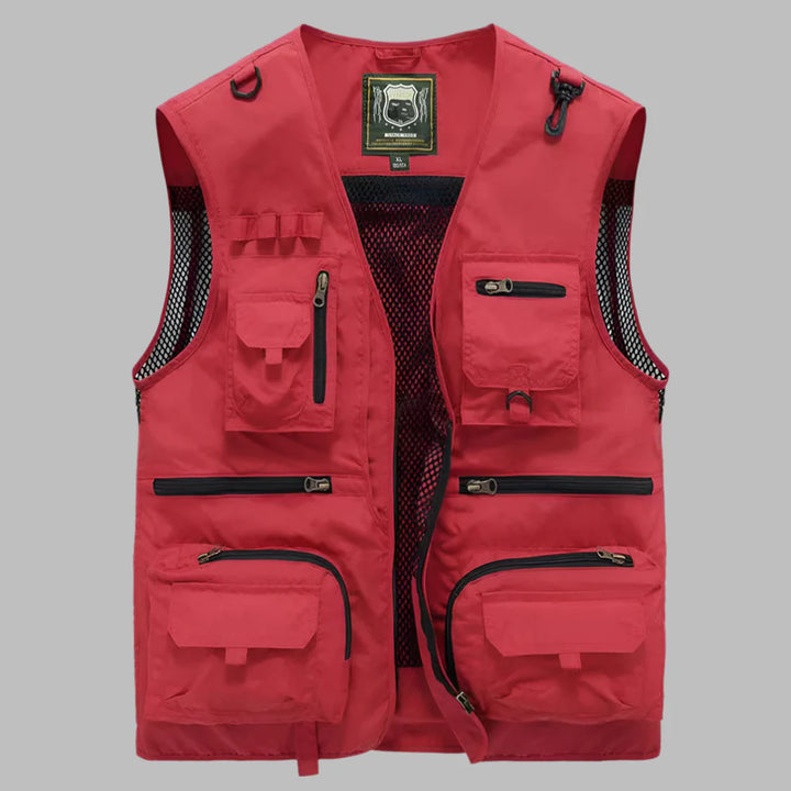Gilet estivo multi-tasche