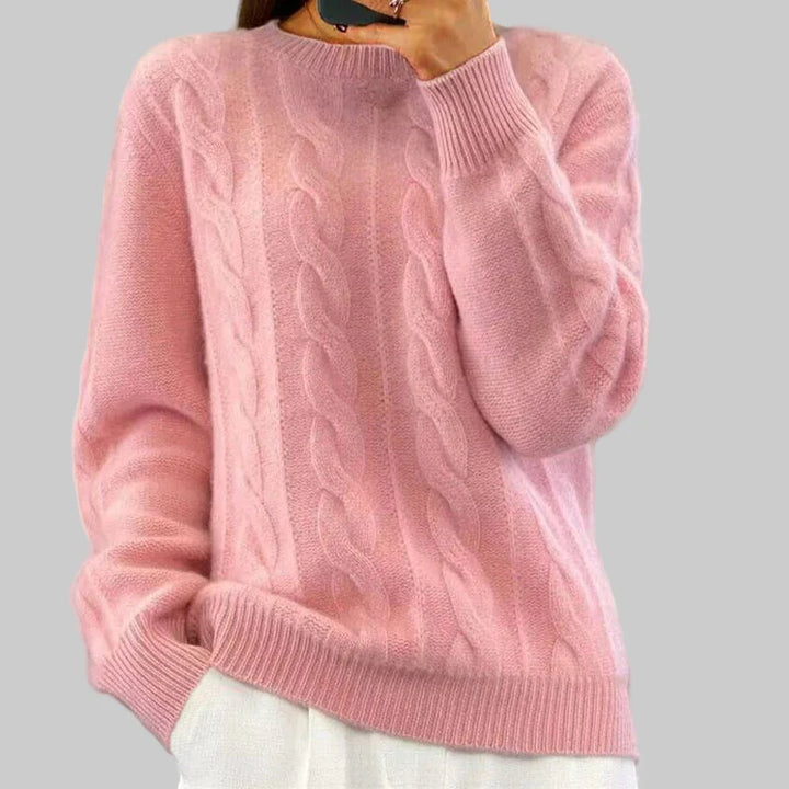 Maglione caldo in maglia da donna