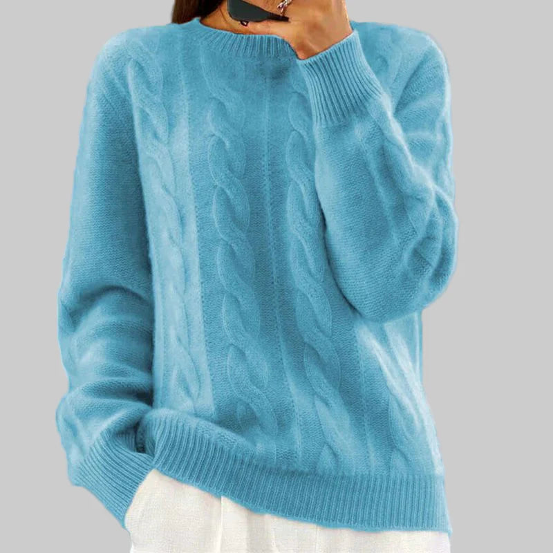 Maglione caldo in maglia da donna