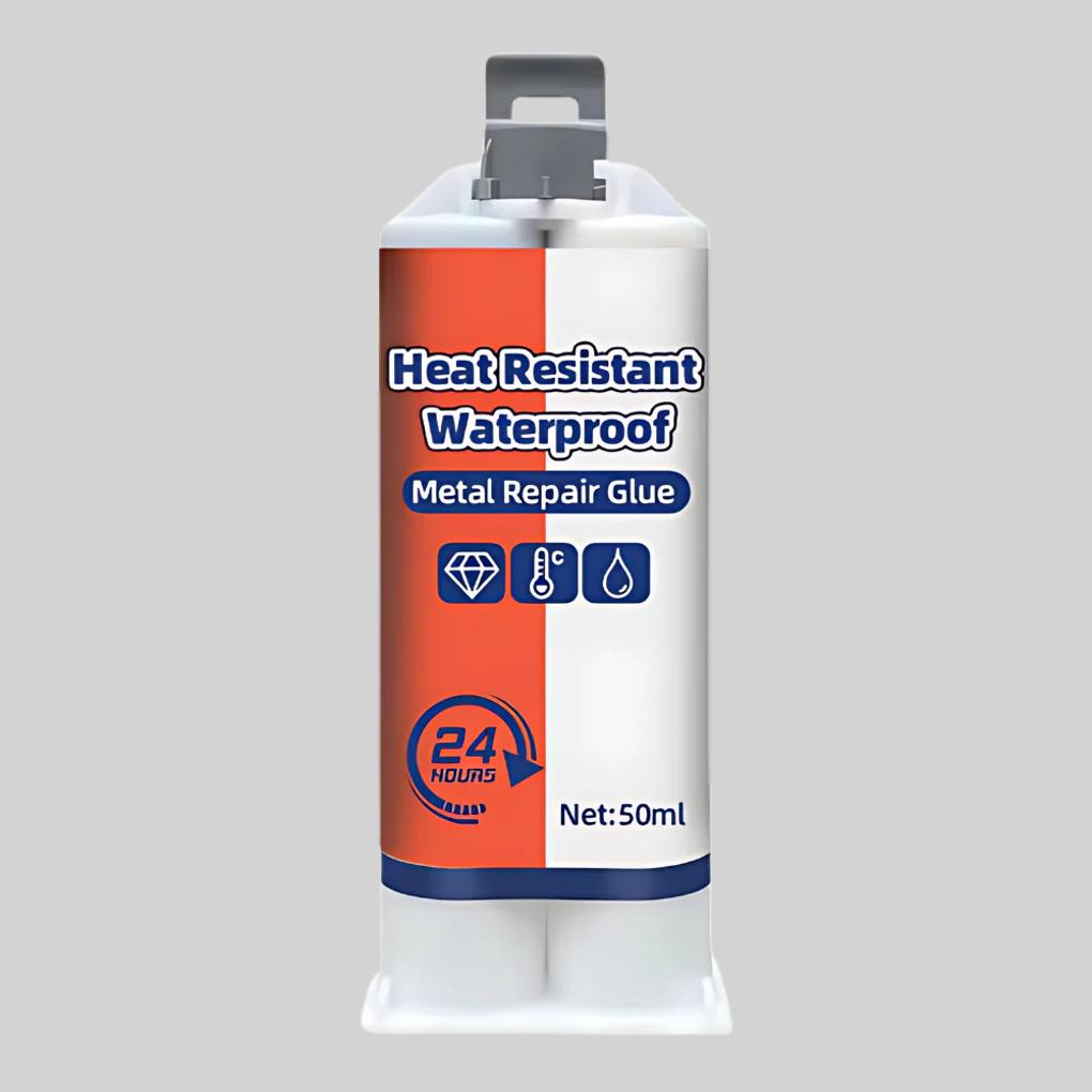 Adesivo per riparazione metalli 50 g – Formula adesiva impermeabile