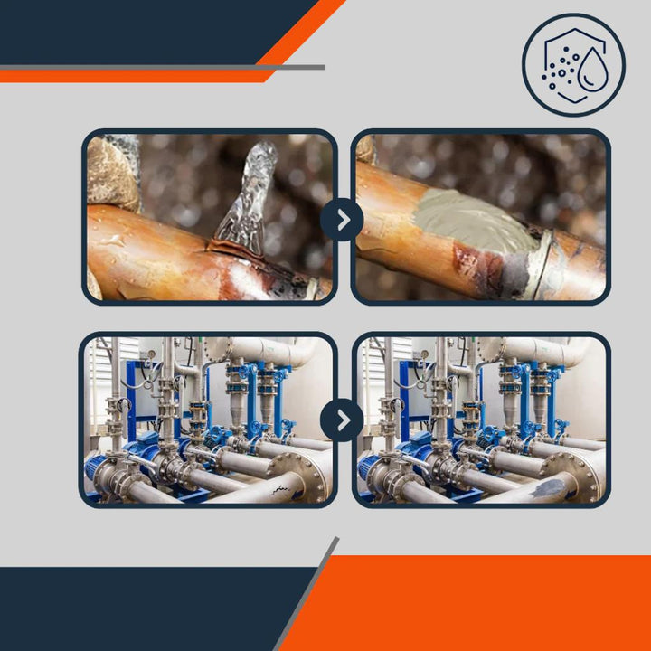 Adesivo per riparazione metalli 50 g – Formula adesiva impermeabile