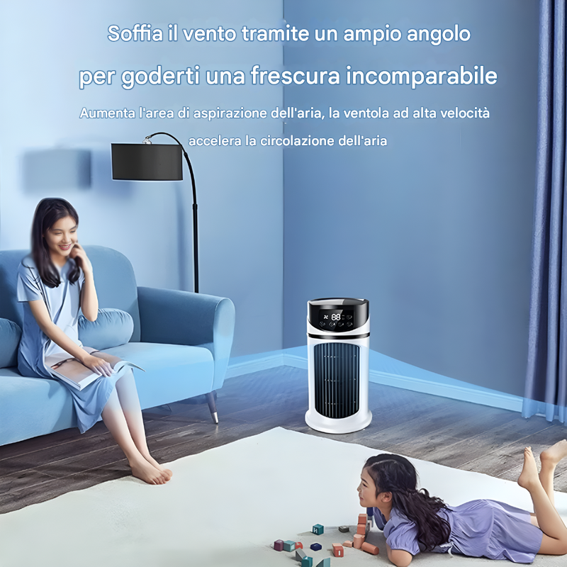 Condizionatore d'aria portatile per casa e ufficio