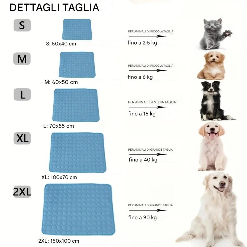 Tappetino rinfrescante per cani e gatti