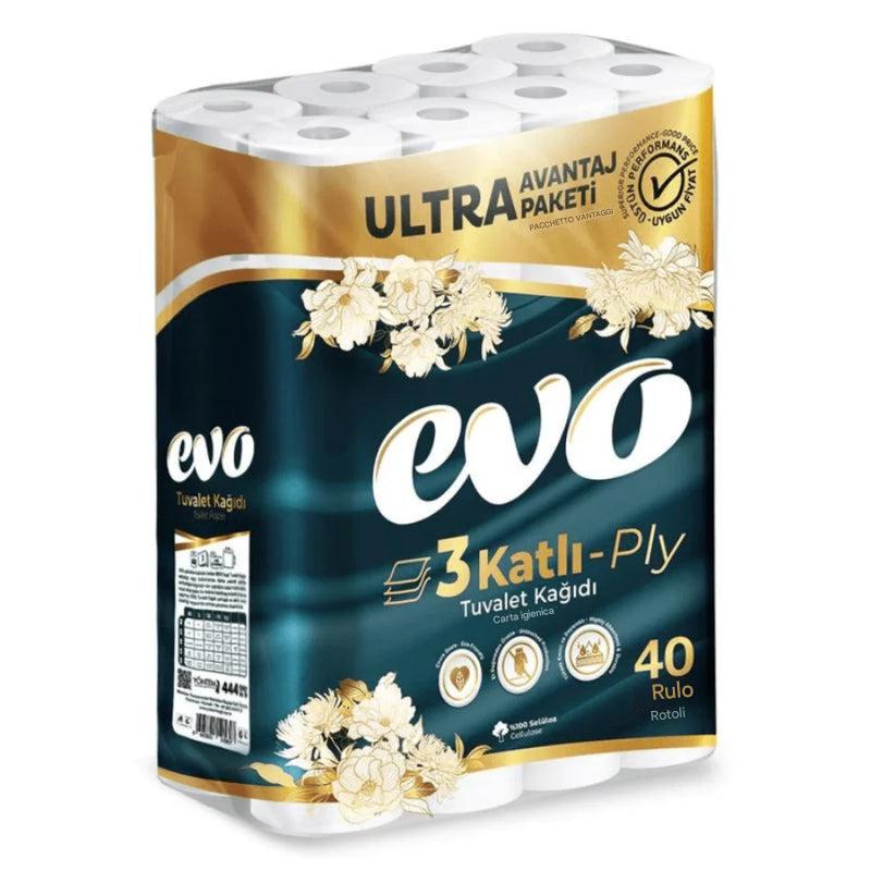 120 rotoli di carta igienica Luxury Evo a 3 veli