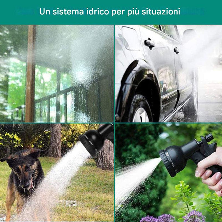 Tubo flessibile da giardino estensibile da 30 metri