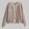 Cardigan con bottoni da donna