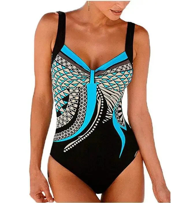 Costume da bagno stampato che valorizza la figura