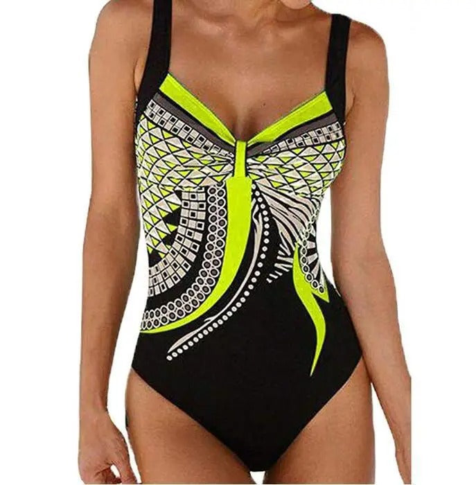 Costume da bagno stampato che valorizza la figura