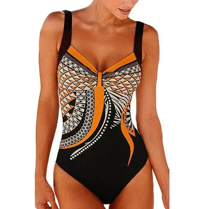 Costume da bagno stampato che valorizza la figura