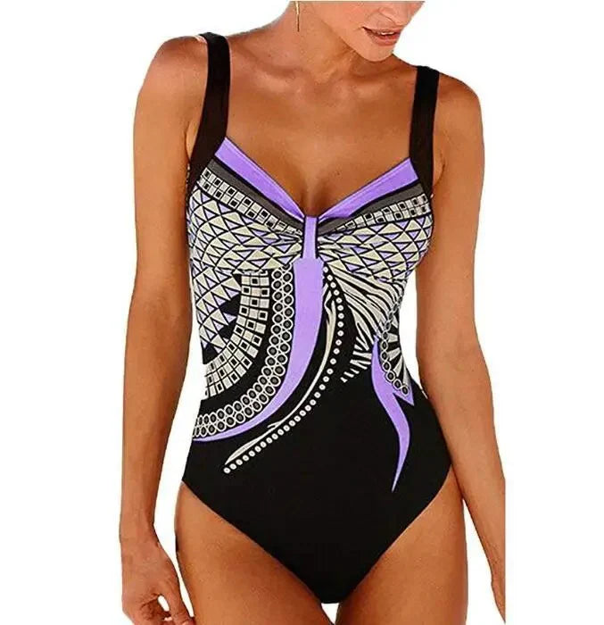 Costume da bagno stampato che valorizza la figura
