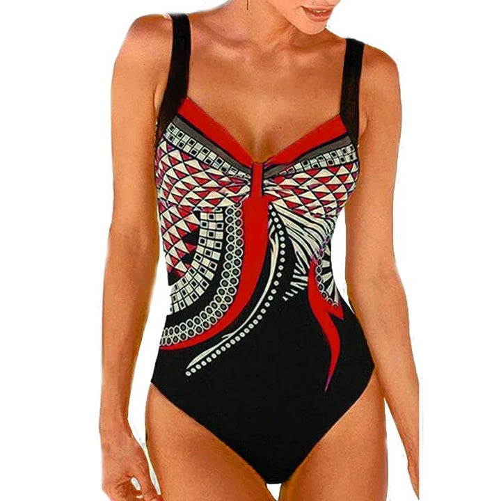 Costume da bagno stampato che valorizza la figura