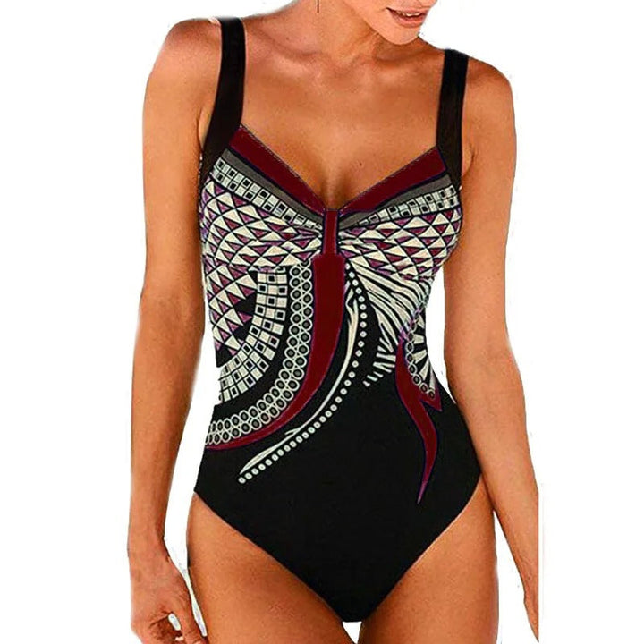 Costume da bagno stampato che valorizza la figura
