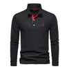 Polo a maniche lunghe da uomo