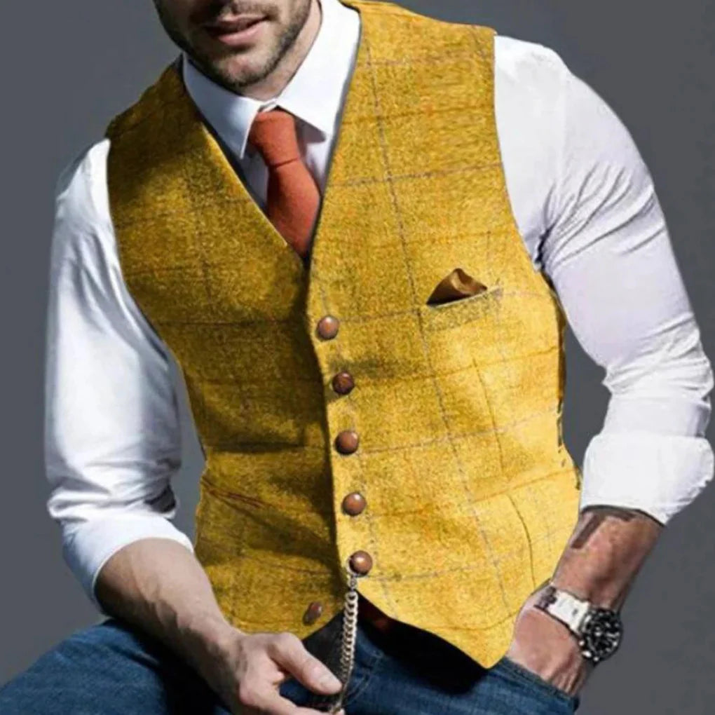 Gilet vintage da uomo