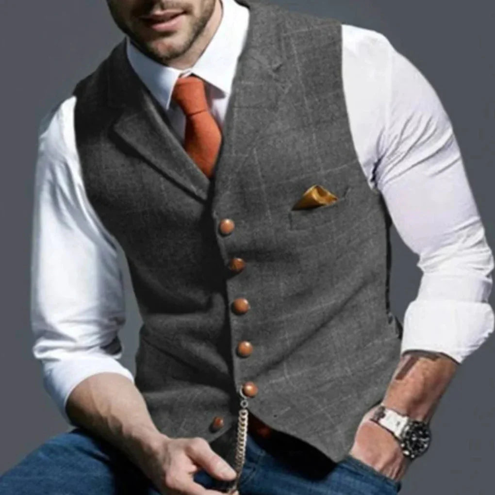 Gilet vintage da uomo