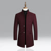 Cappotto classico elegante in lana da uomo