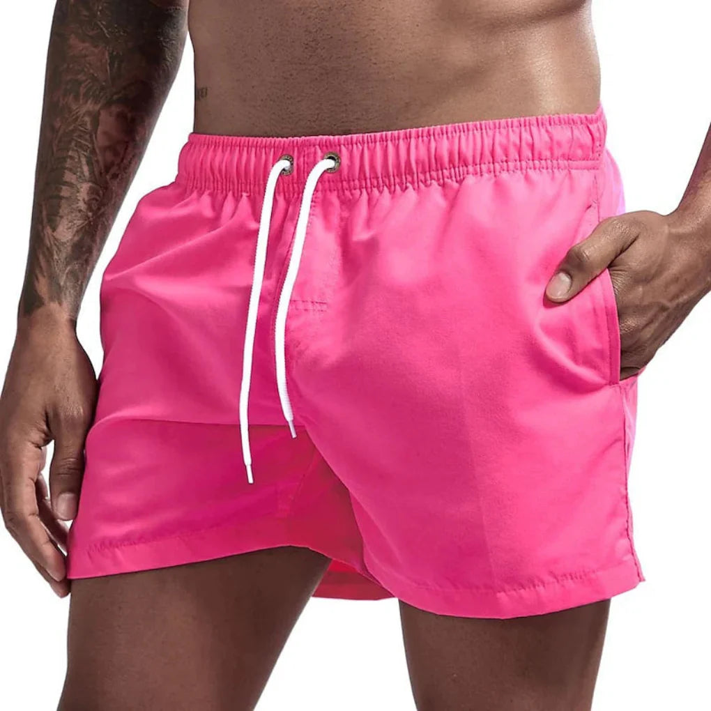 Pantaloncini da bagno ad asciugatura rapida da uomo