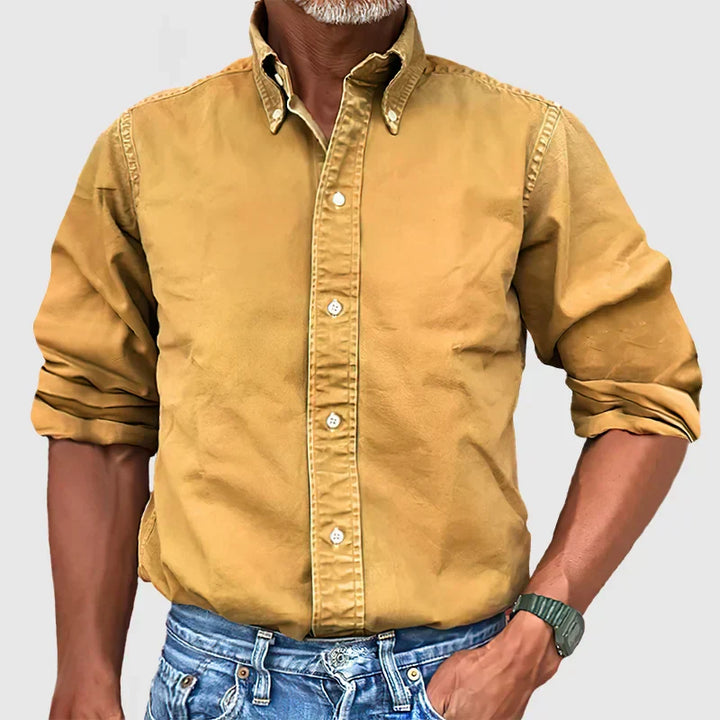 Camicia classica a maniche lunghe da uomo