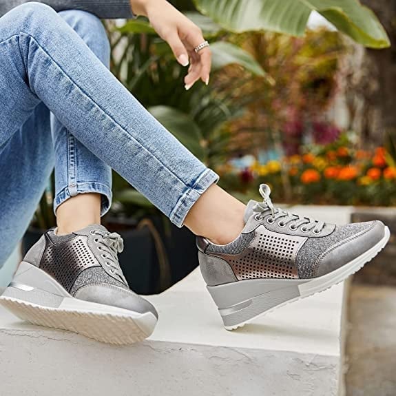 Scarpe da ginnastica con zeppa da donna Elevated Wedge