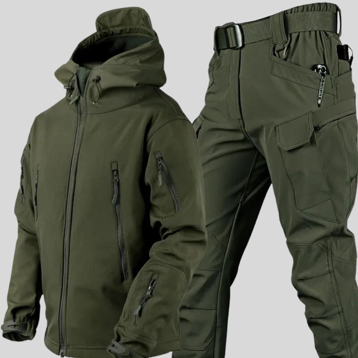 Completo outdoor da uomo – impermeabile e antivento
