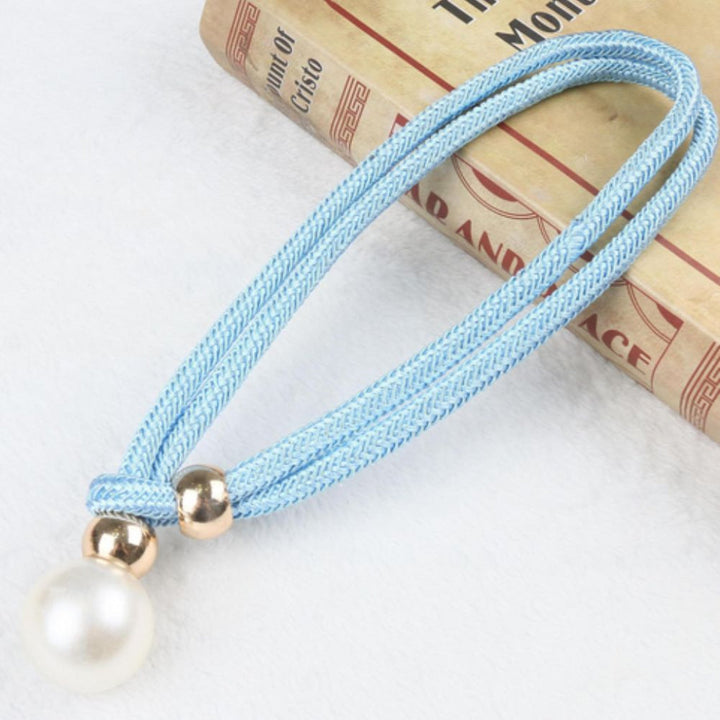 Set di 2 eleganti fermatende con perle