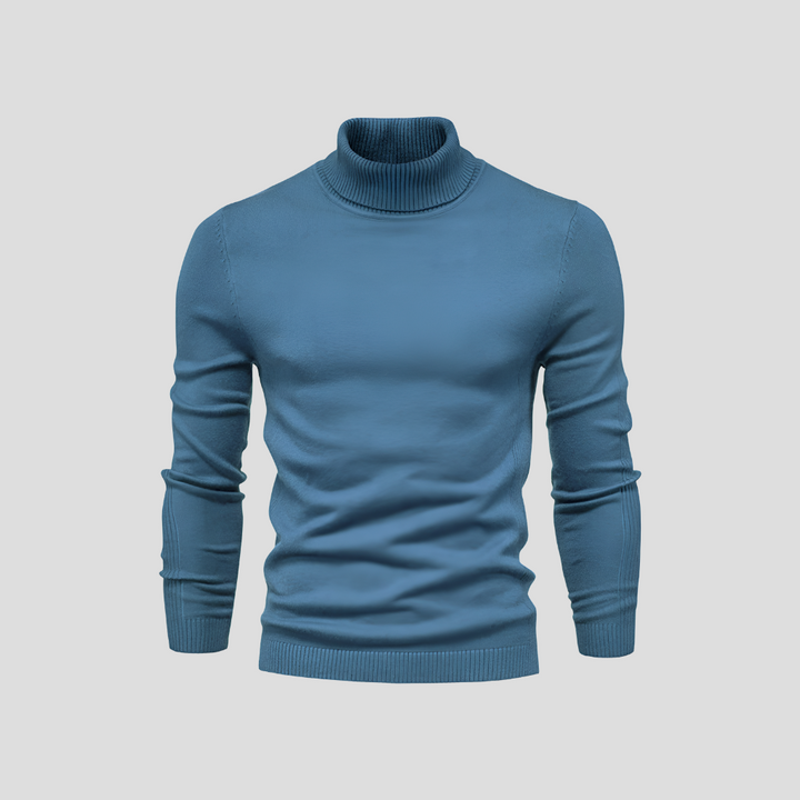 Maglione a collo alto da uomo