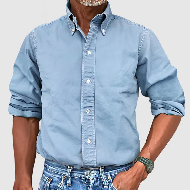 Camicia classica a maniche lunghe da uomo