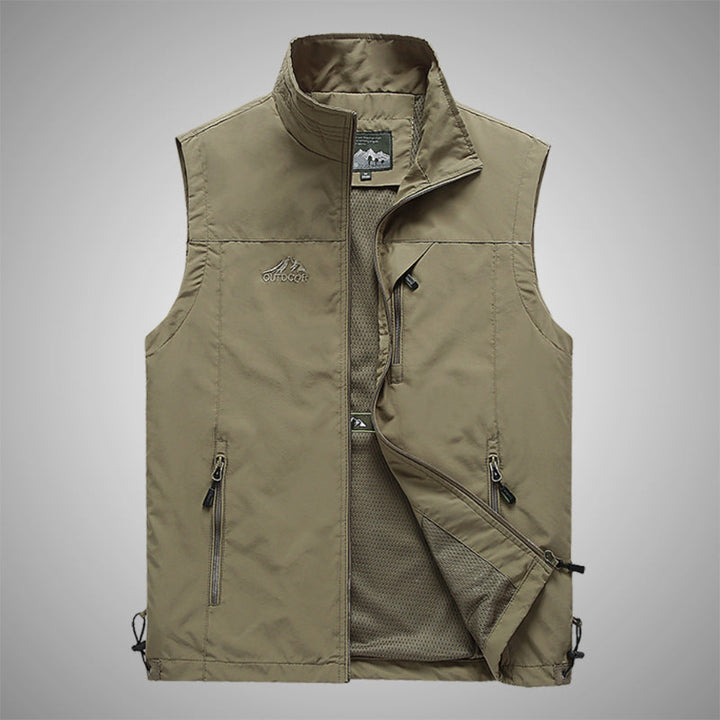 Gilet casual da uomo per attività all'aperto