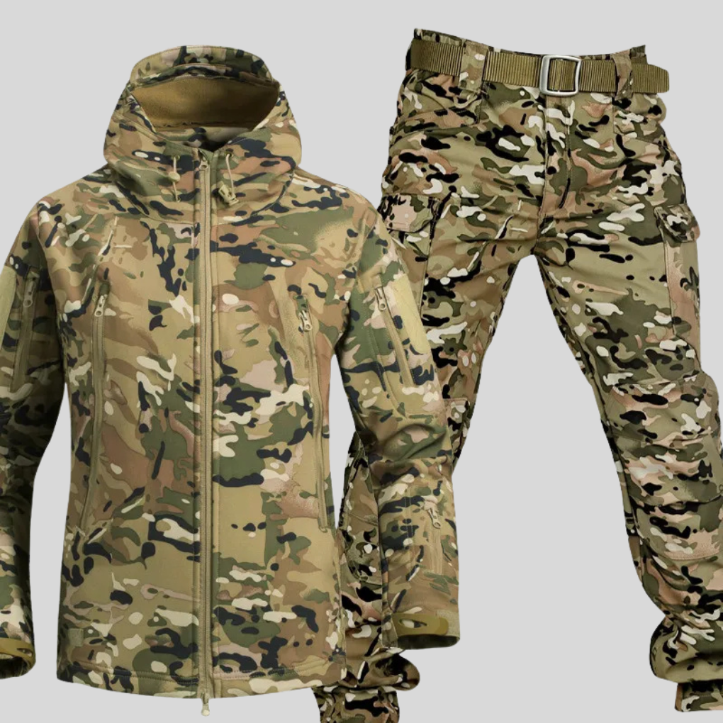 Completo outdoor da uomo – impermeabile e antivento