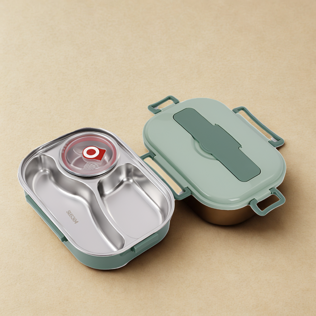 Lunch box termico in acciaio inossidabile