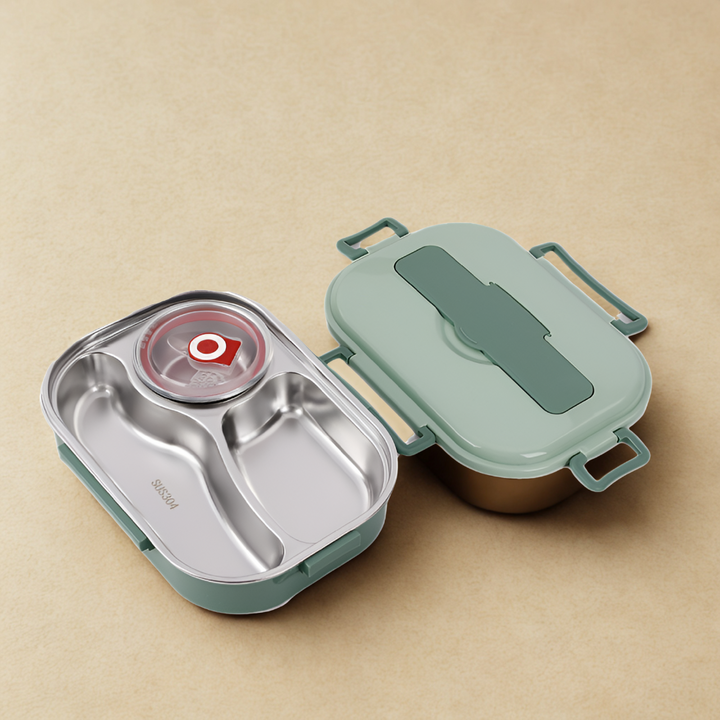 Lunch box termico in acciaio inossidabile