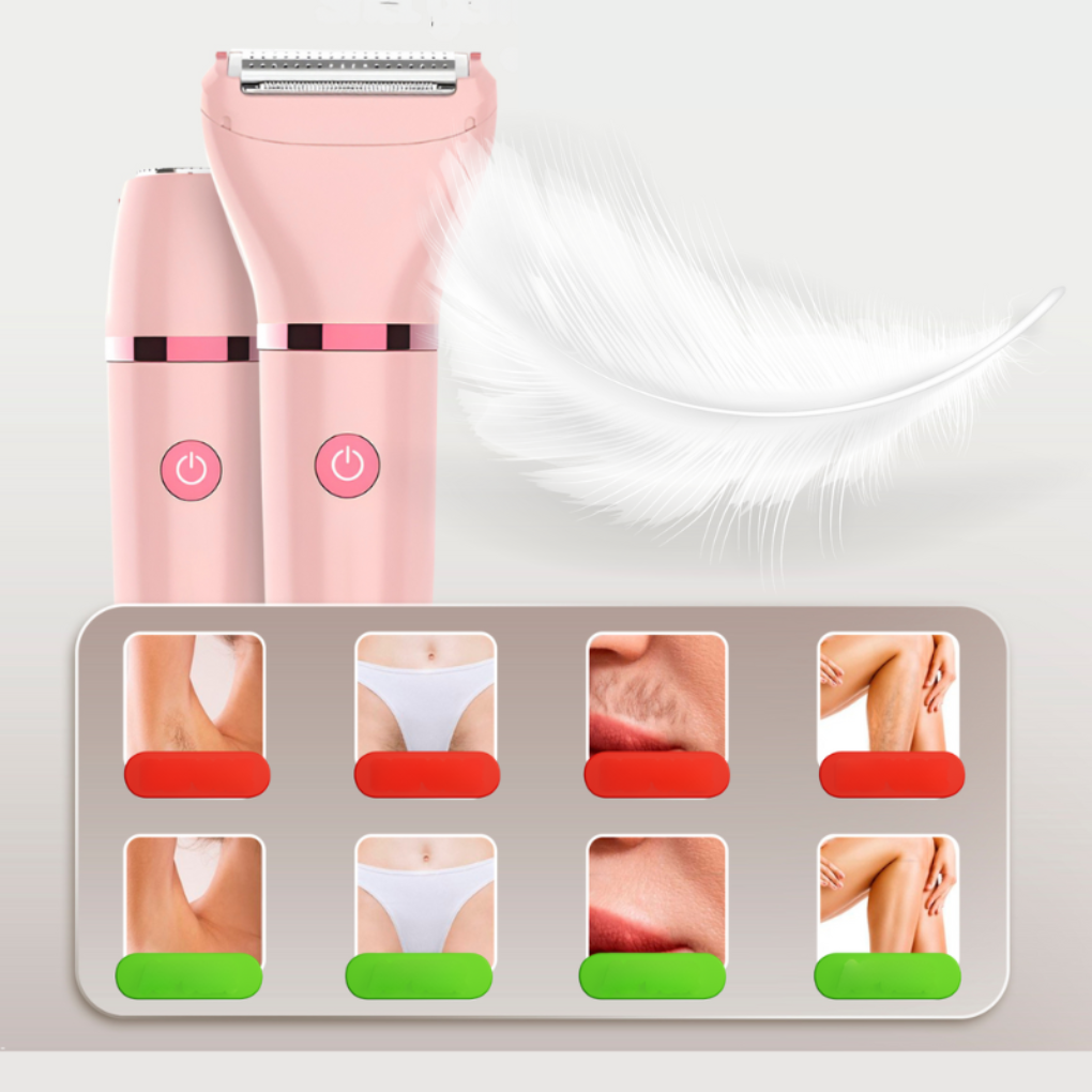 SmoothShave - Rasoio da donna 3 in 1