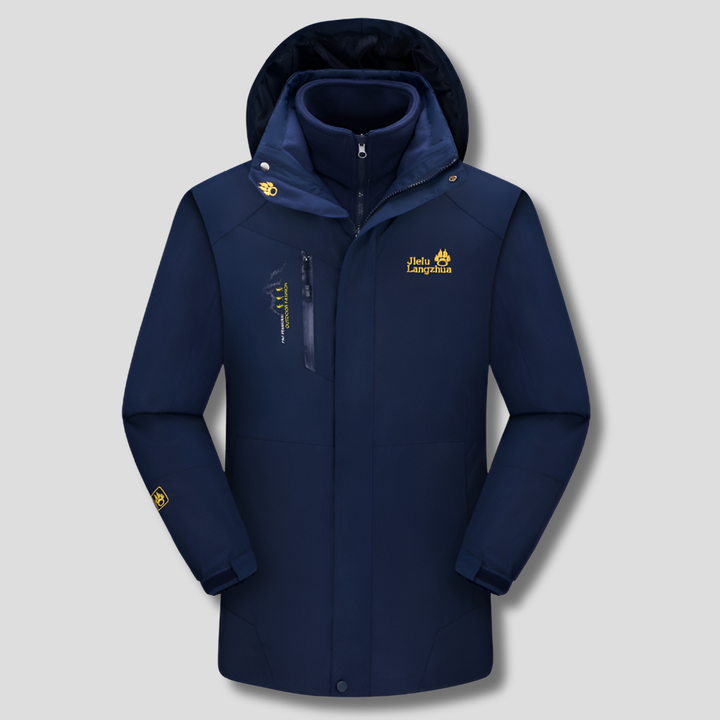 Chaqueta de esquí 3 en 1 funcional, capa invernal