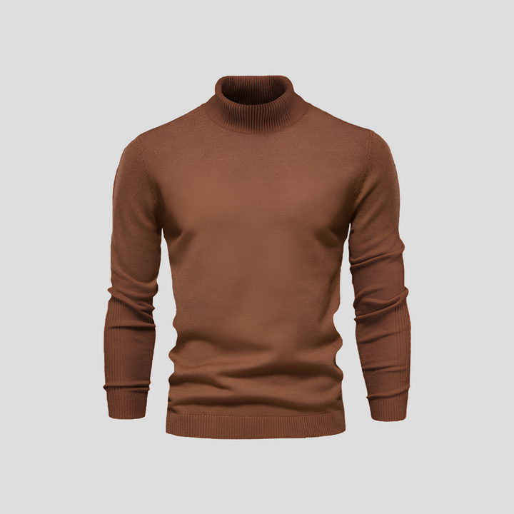 Maglione a collo alto da uomo