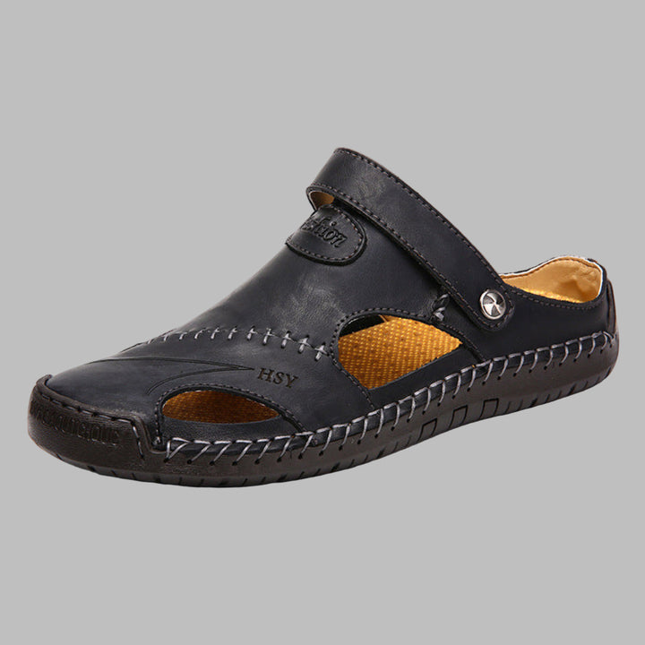 Sandali comodi in pelle da uomo Comfort per le avventure estive