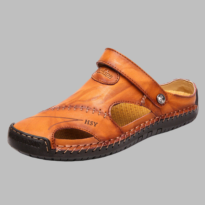 Sandali comodi in pelle da uomo Comfort per le avventure estive