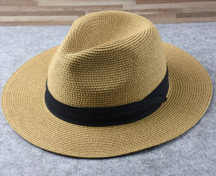 Elegante cappello da spiaggia estivo