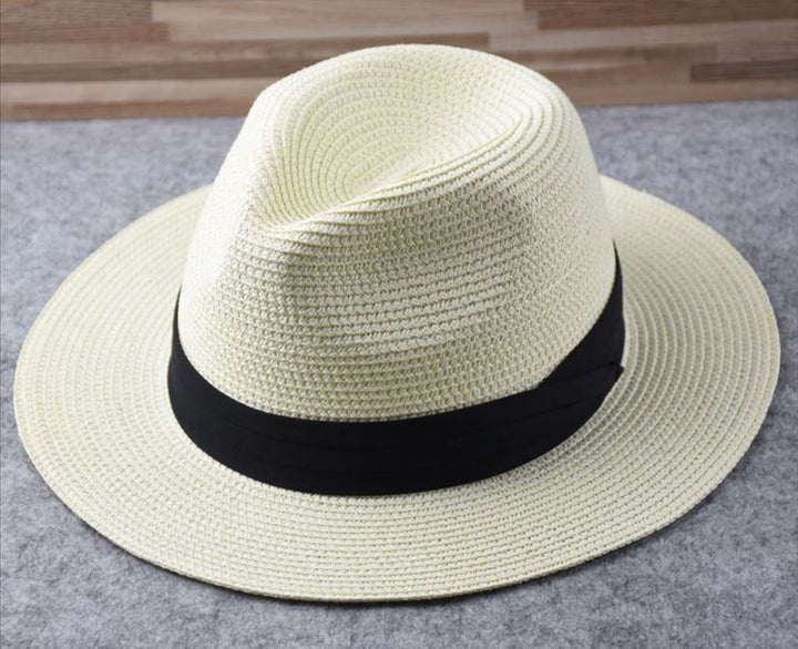 Elegante cappello da spiaggia estivo