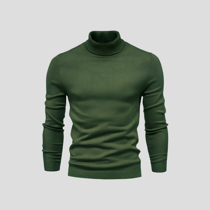 Maglione a collo alto da uomo