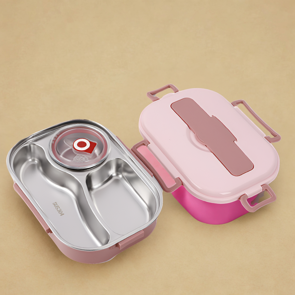 Lunch box termico in acciaio inossidabile