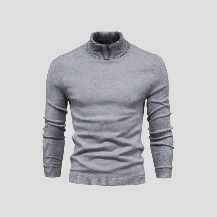 Maglione a collo alto da uomo