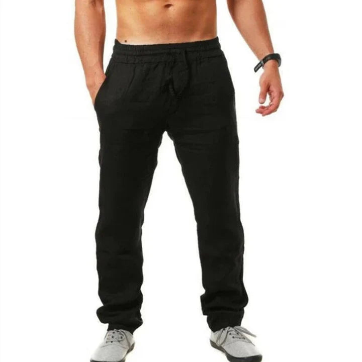 Pantaloni da uomo in lino