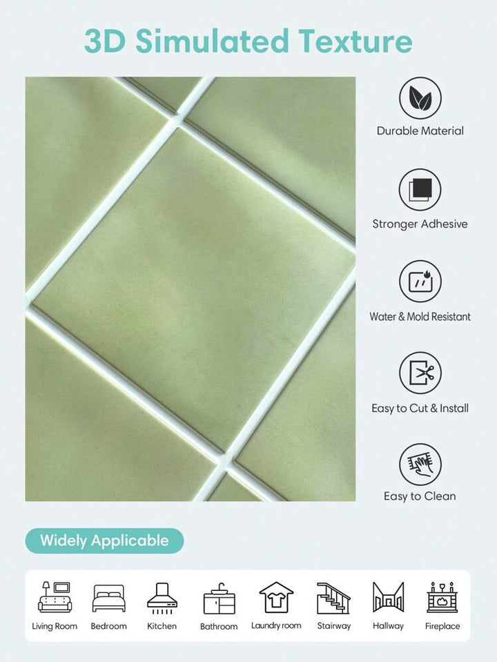 Piastrelle da parete HomeDeco 3D Peel & Stick